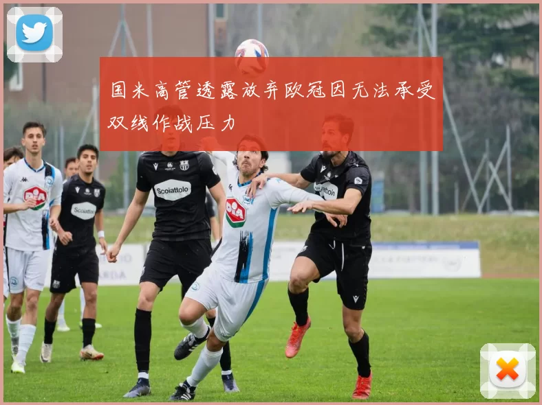 国米高管透露放弃欧冠因无法承受双线作战压力