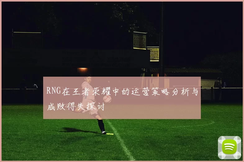 RNG在王者荣耀中的运营策略分析与成败得失探讨